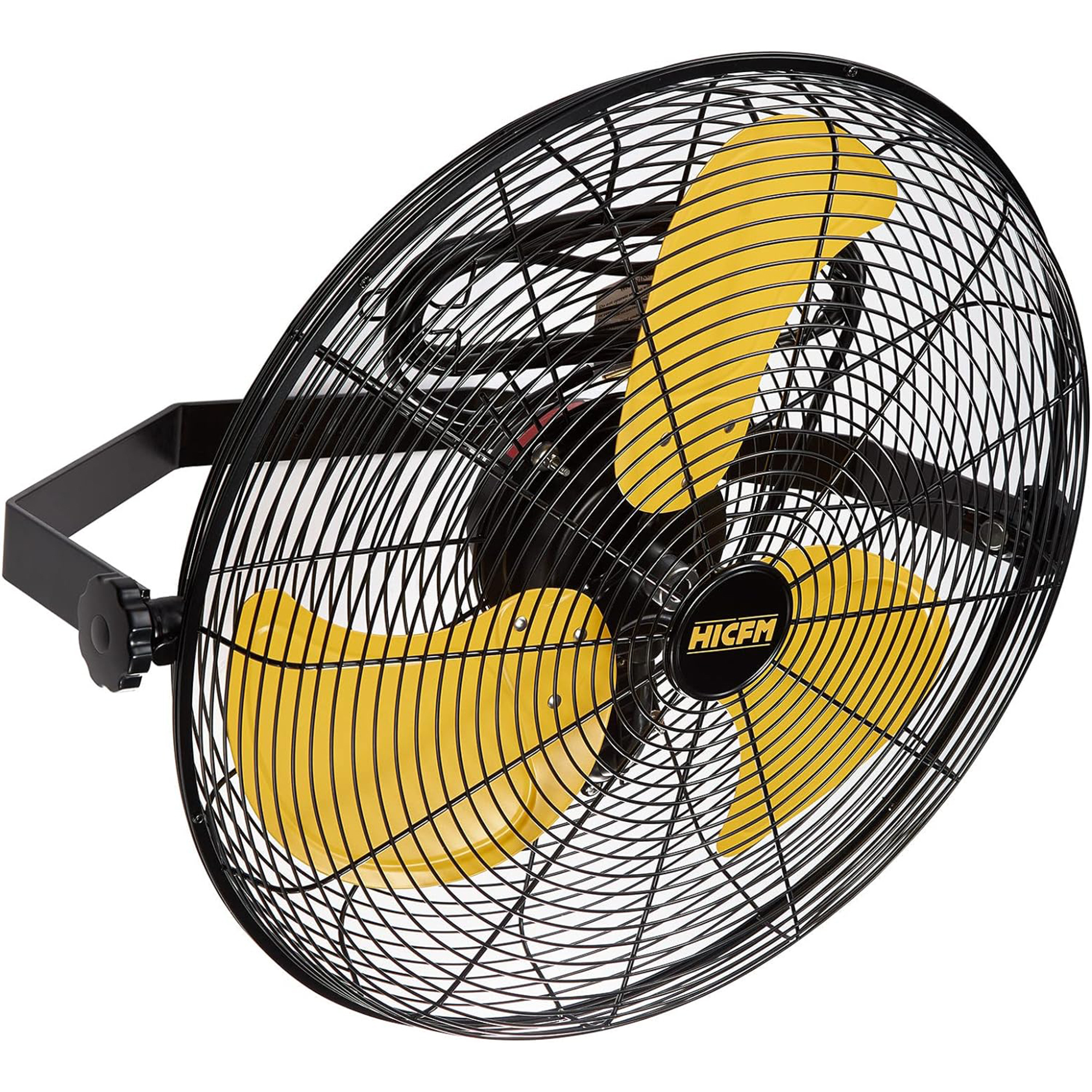 EdenDirect Wall Fan — 18in., 3 Speeds, IP44 Enclosed Motor, Metal Structure, 180° Tilting, Model# FAN-W18